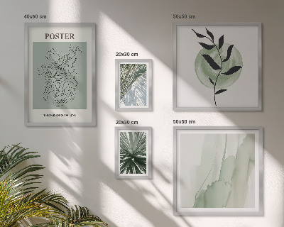 Polyptic înrămat Inspirații din plante, natură