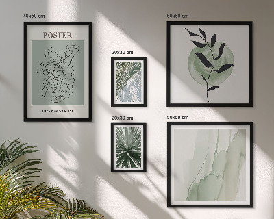 Polyptic înrămat Inspirații din plante, natură