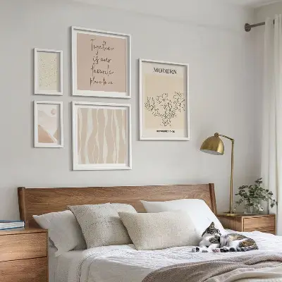 Set de tablouri decorative de perete design modern în stil minimalist