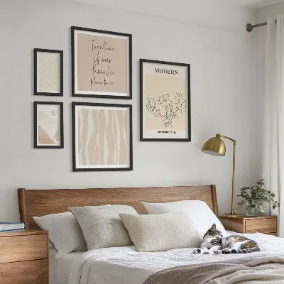 Set de tablouri decorative de perete design modern în stil minimalist