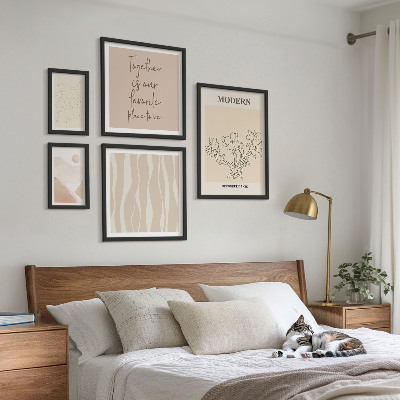 Decorațiune de perete set tablouri Set modern în stil minimalist