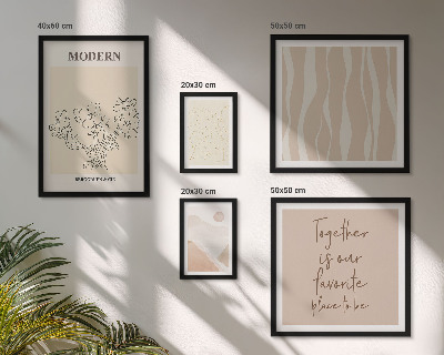 Decorațiune de perete set tablouri Set modern în stil minimalist
