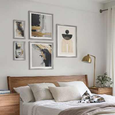 Decorațiune de perete set tablouri Compoziții moderne abstracte