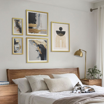 Decorațiune de perete set tablouri Compoziții moderne abstracte