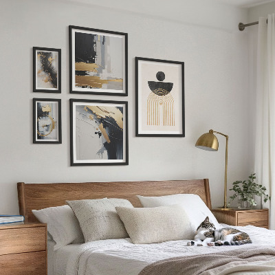 Decorațiune de perete set tablouri Compoziții moderne abstracte