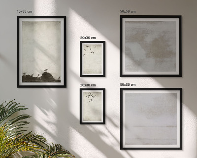 Decorațiune de perete set tablouri Stol industrial de păsări