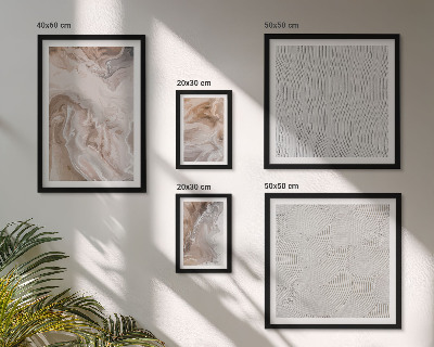 Decorațiune de perete set tablouri Modele de marmură cu textură de piatră