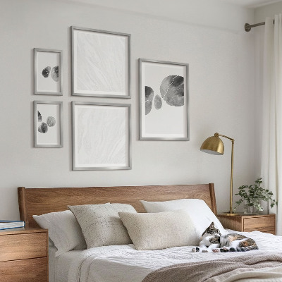 Decorațiune de perete set tablouri Pictură pete de vopsea abstractă