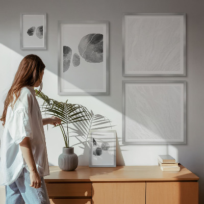 Decorațiune de perete set tablouri Pictură pete de vopsea abstractă