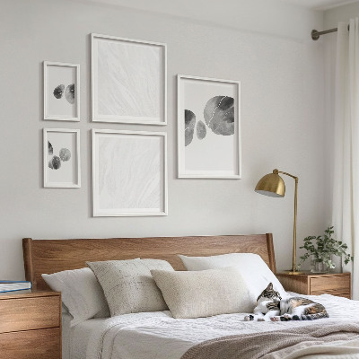 Decorațiune de perete set tablouri Pictură pete de vopsea abstractă