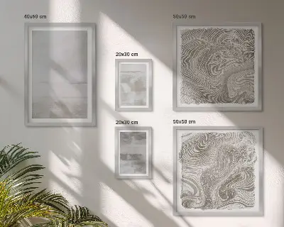 Set de tablouri decorative de perete cu texturi uzate în stil modern