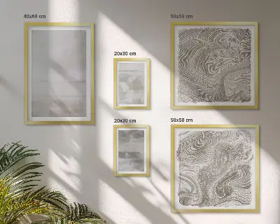 Set de tablouri decorative de perete cu texturi uzate în stil modern