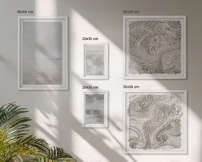 Set de tablouri decorative de perete cu texturi uzate în stil modern