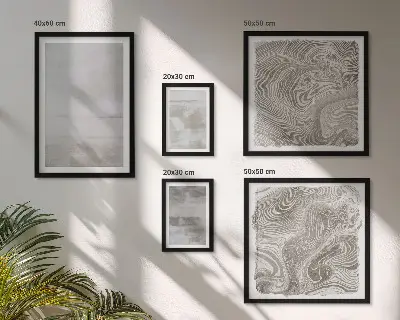 Set de tablouri decorative de perete cu texturi uzate în stil modern