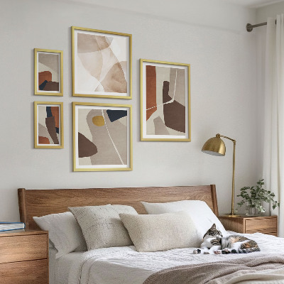 Decorațiune de perete set tablouri Forme moderne abstracte