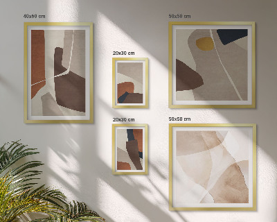 Decorațiune de perete set tablouri Forme moderne abstracte