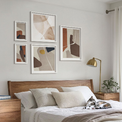 Decorațiune de perete set tablouri Forme moderne abstracte
