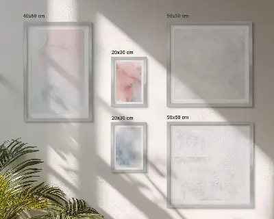 Set tablouri decorative de perete cu texturi pastelate de acuarelă