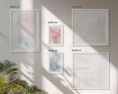 Set tablouri decorative de perete cu texturi pastelate de acuarelă