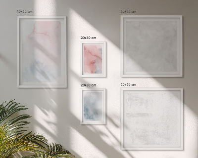 Decorațiune de perete set tablouri Texturi pastelate de acuarelă
