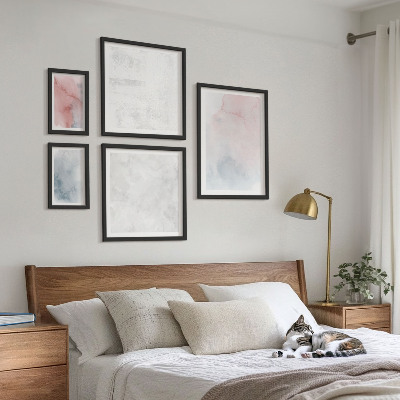 Decorațiune de perete set tablouri Texturi pastelate de acuarelă