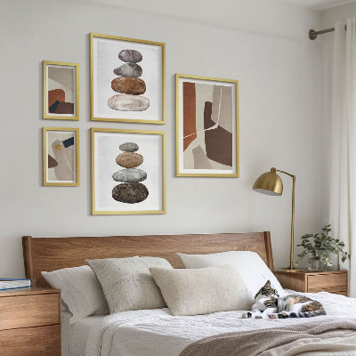 Polyptic înrămat Artă boho abstractă nouă