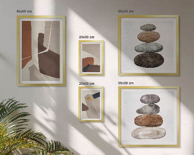 Polyptic înrămat Artă boho abstractă nouă