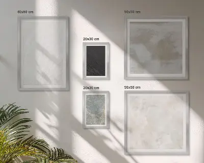 Set tablouri decorative de perete cu model de structură elegantă din piatră