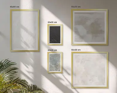 Set tablouri decorative de perete cu model de structură elegantă din piatră