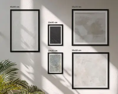 Set tablouri decorative de perete cu model de structură elegantă din piatră