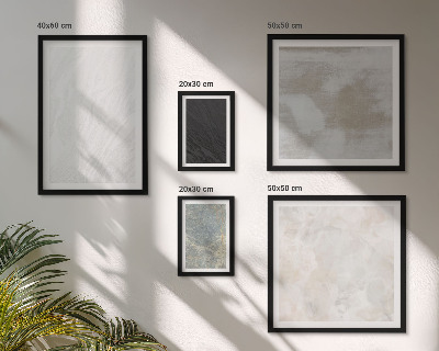Decorațiune de perete set tablouri Culorile structurilor elegante din piatră