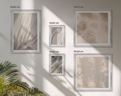 Decorațiune de perete set tablouri Prim-plan cu țesături naturale boho