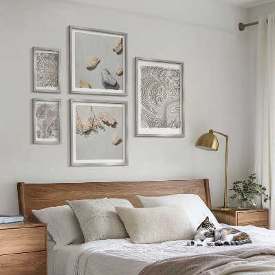 Decorațiune de perete set tablouri Forme abstracte moderne