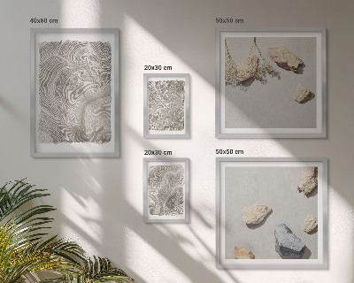 Decorațiune de perete set tablouri Forme abstracte moderne