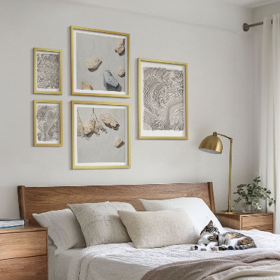 Decorațiune de perete set tablouri Forme abstracte moderne