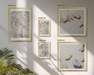 Decorațiune de perete set tablouri Forme abstracte moderne