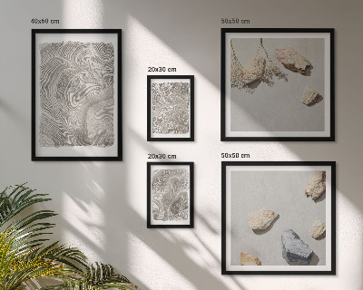 Decorațiune de perete set tablouri Forme abstracte moderne