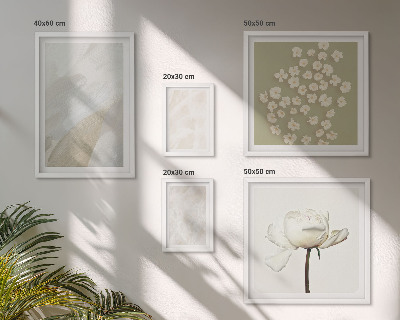Decorațiune de perete set tablouri Flori la modă în stil boho