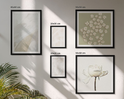 Decorațiune de perete set tablouri Flori la modă în stil boho