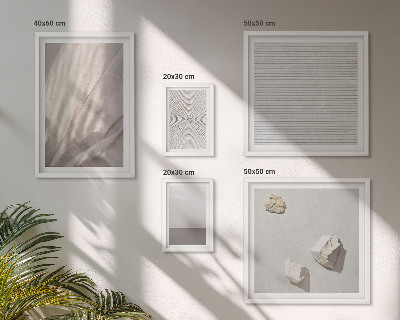 Decorațiune de perete set tablouri Texturi delicate boho ale naturii