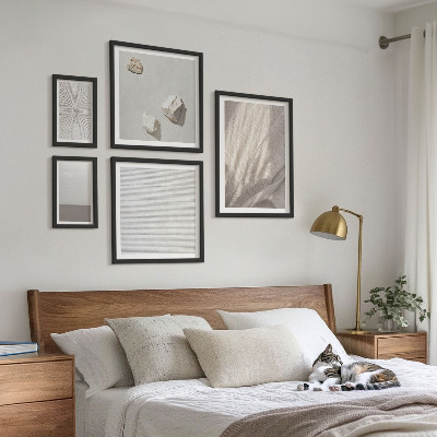 Decorațiune de perete set tablouri Texturi delicate boho ale naturii