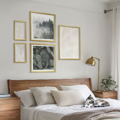 Decorațiune de perete set tablouri Structuri pastelate din piatră