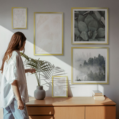 Decorațiune de perete set tablouri Structuri pastelate din piatră