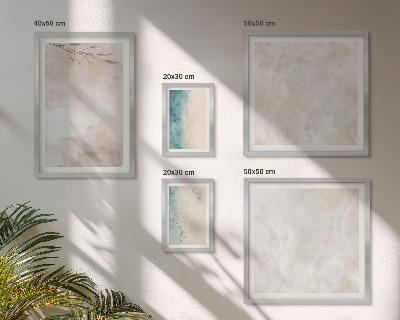 Decorațiune de perete set tablouri Textură subtilă de acuarelă