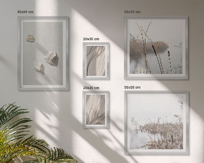 Decorațiune de perete set tablouri Prim-planuri ale structurii în stil boho