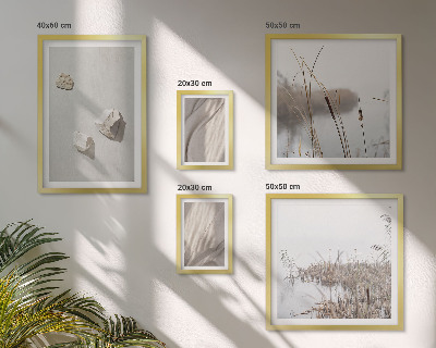 Decorațiune de perete set tablouri Prim-planuri ale structurii în stil boho