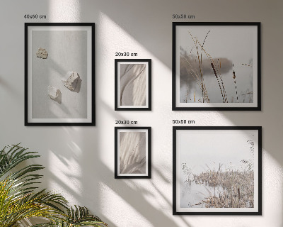 Decorațiune de perete set tablouri Prim-planuri ale structurii în stil boho