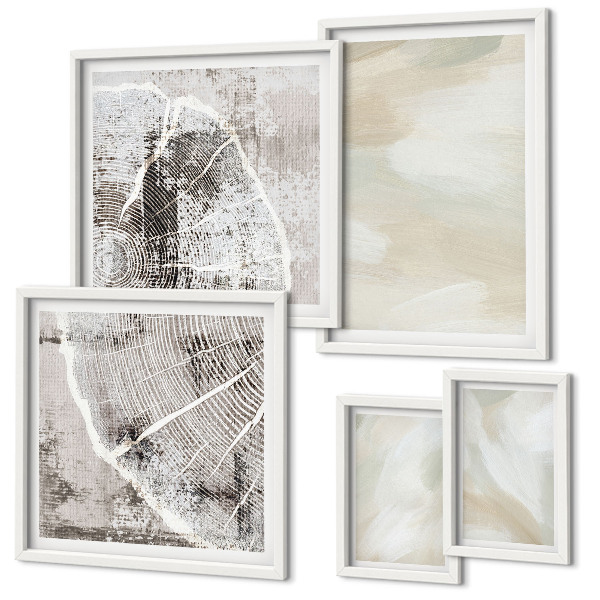 Decorațiune de perete set tablouri Minimalismul texturii vopselei