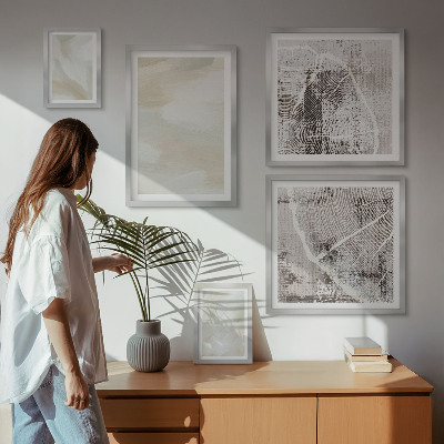 Decorațiune de perete set tablouri Minimalismul texturii vopselei