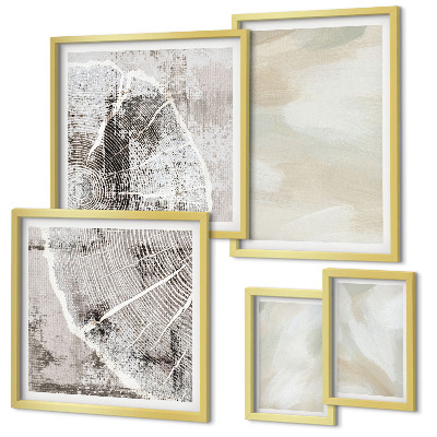 Decorațiune de perete set tablouri Minimalismul texturii vopselei